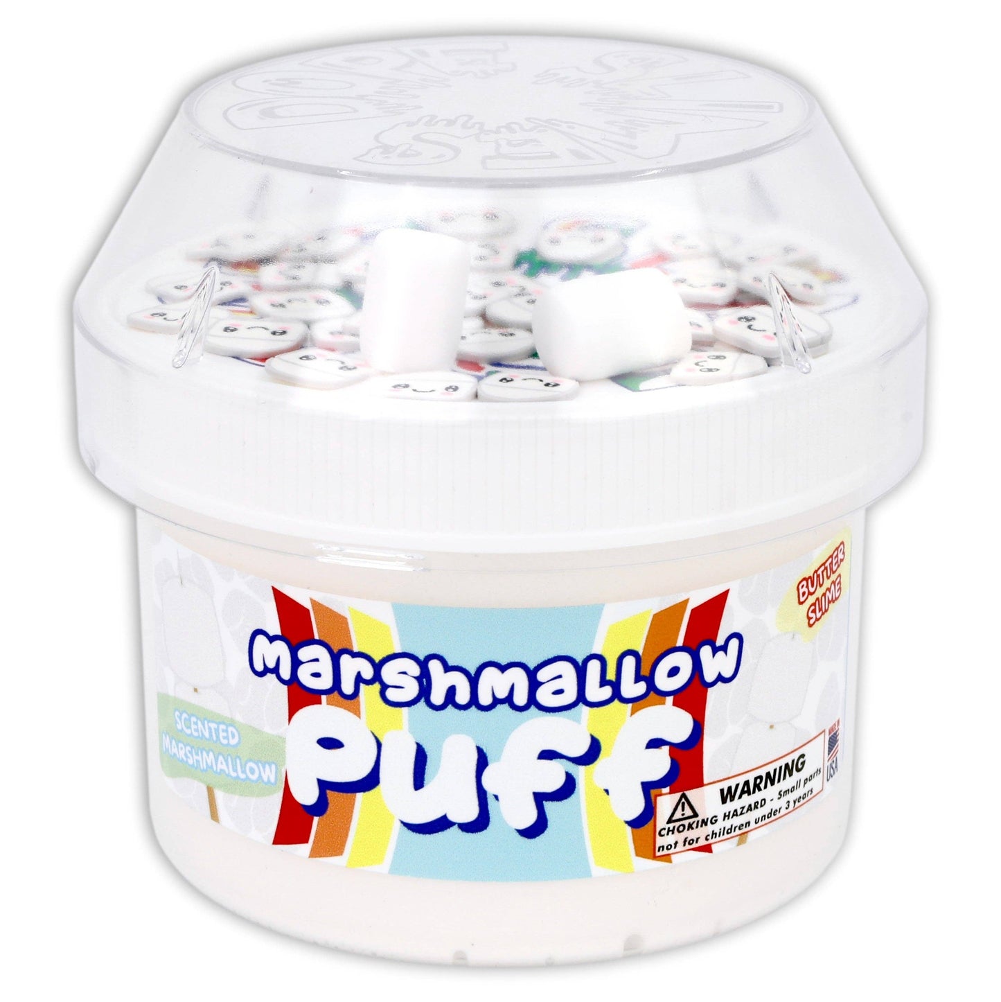 Marshmallow Puff - Butter Textured Slime