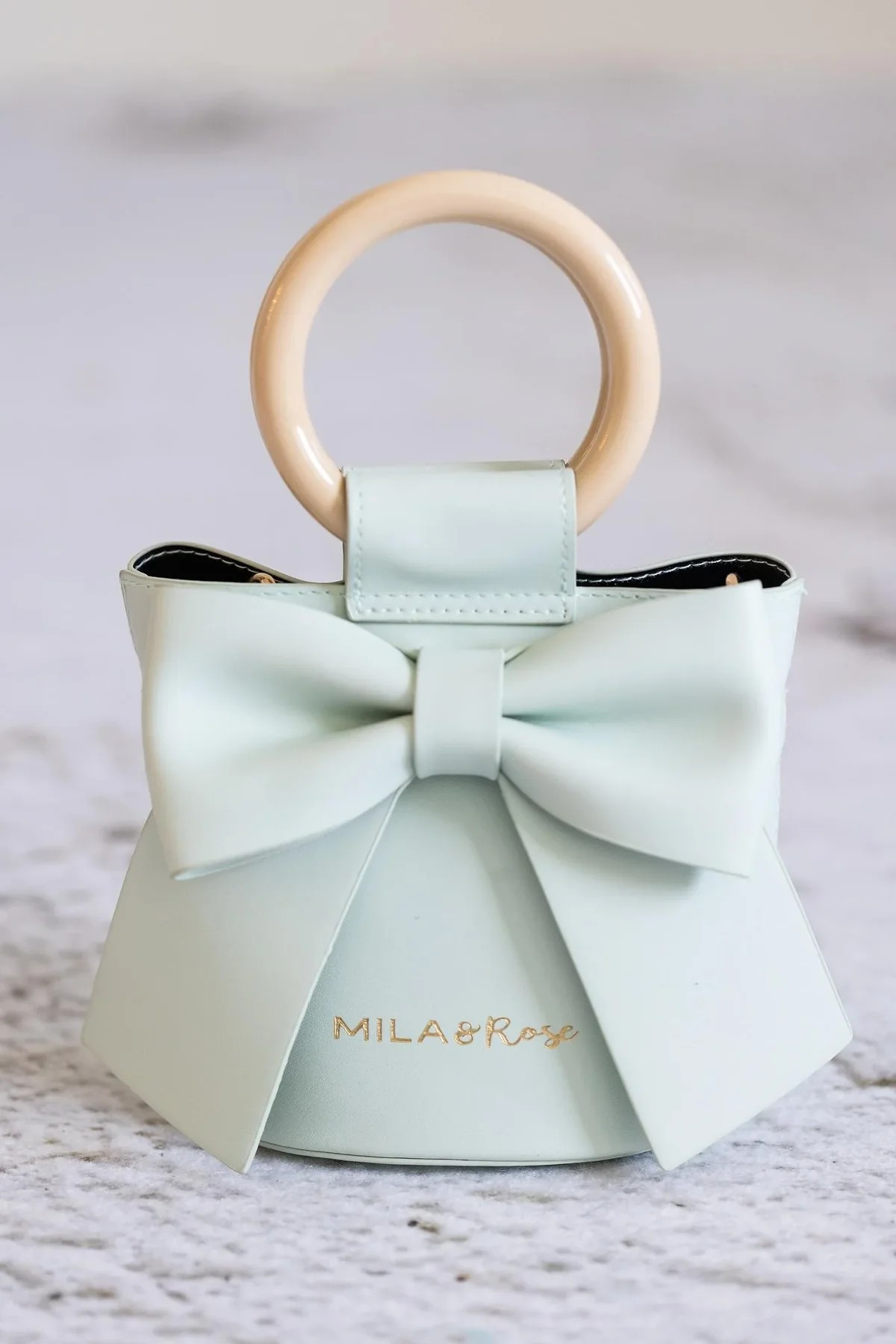 Mint Bow Purse