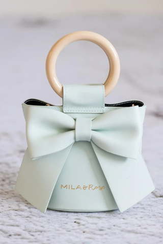 Mint Bow Purse
