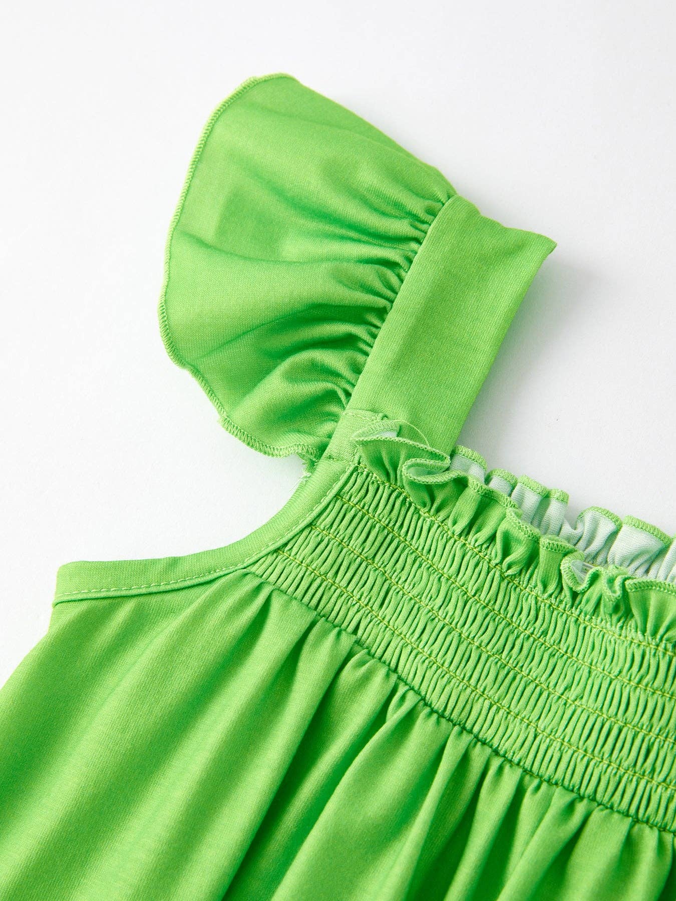 Bright Green Dress