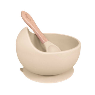 Bowl & Spoon Set - Choose Color