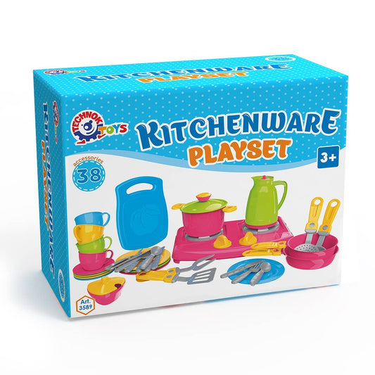 Kitchenware Playset - Cooktop Set (38 Pieces)