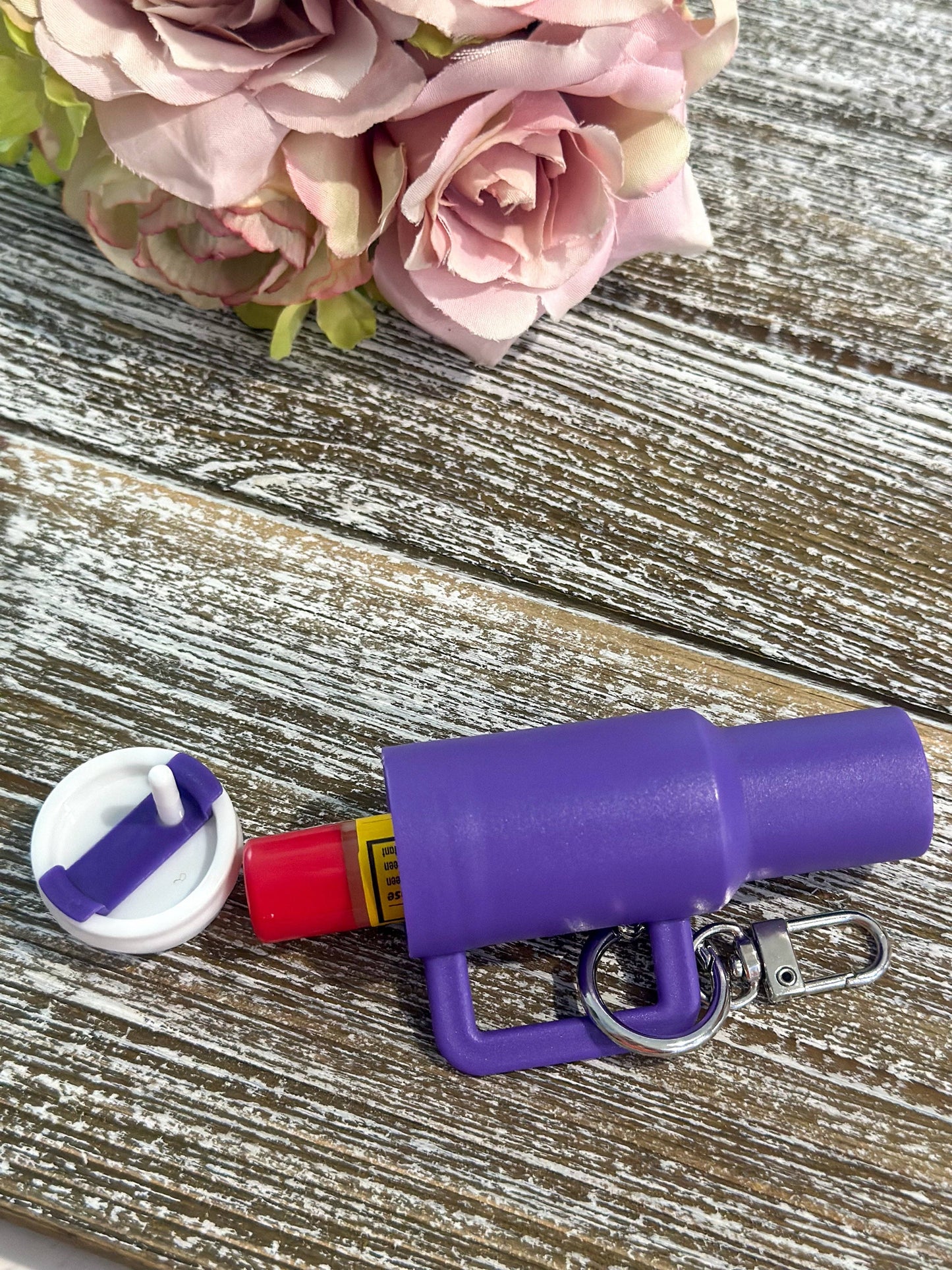 Purple Stan Mini Keychain