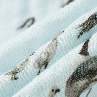 Bamboo Crib Sheet Goose | Milkbarn