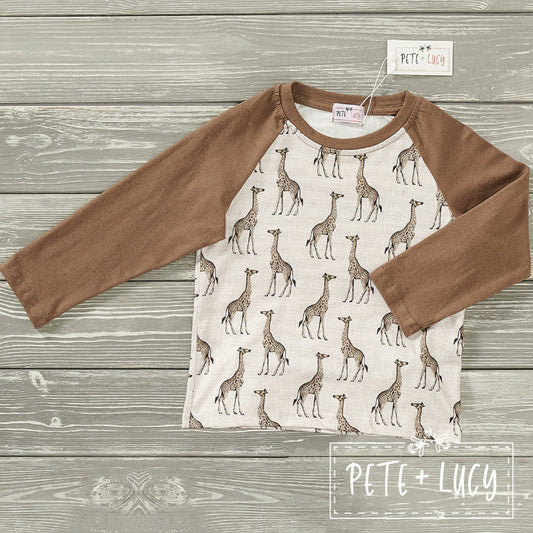 Tall As A Giraffe Long Sleeve Shirt