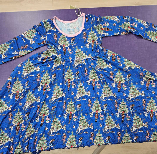 Nutcracker Ballet Long Sleeve Dress