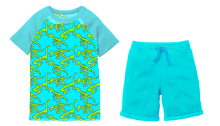 Beautifully Bold Bones 2 Piece Shorts Set