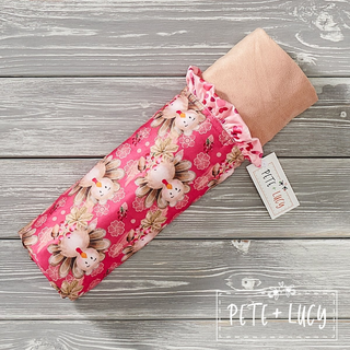 Turkeylicious Red Minky Blanket