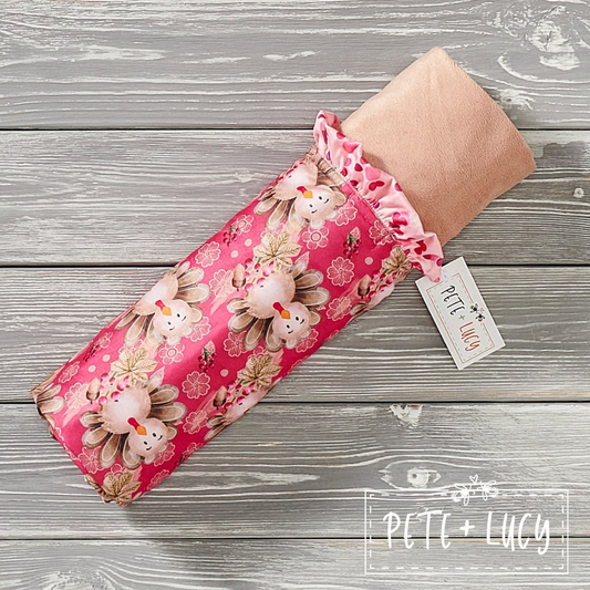 Turkeylicious Red Minky Blanket