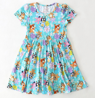 Happy Hounds Twirl Dress
