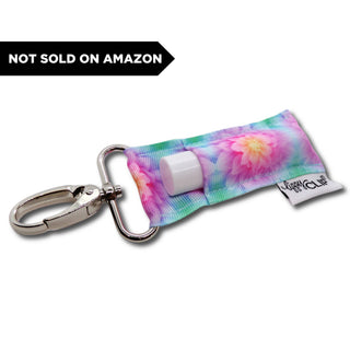 Pastel Lotus Flower LippyClip® Lip Balm Holder for Chapstick