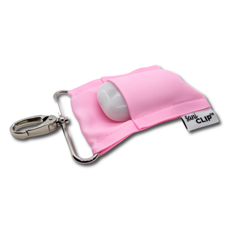 CLASSIC: Baby Pink SaniClip Hand Sanitizer Holder