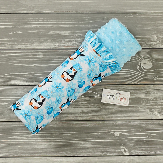 Playful Penguin Blanket