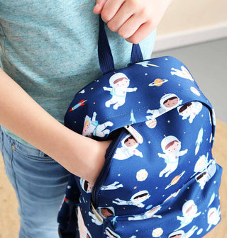 Little kids backpack: Astronauts