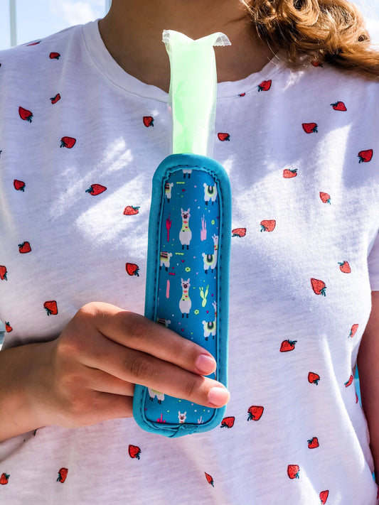 "Llamas" Neoprene Popsicle Holder
