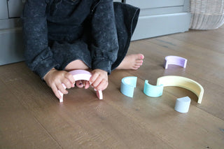 Earth Rainbow Stacking Toy