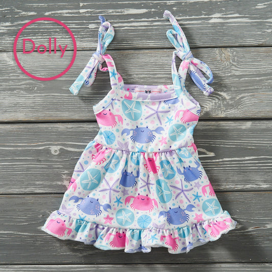 In The Tidepool Doll Dress
