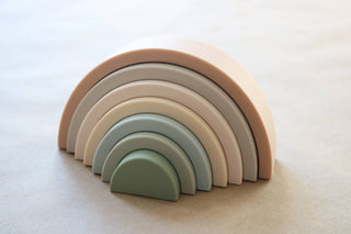 Earth Rainbow Stacking Toy
