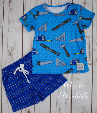 Construction Tools 2 Piece Short Set