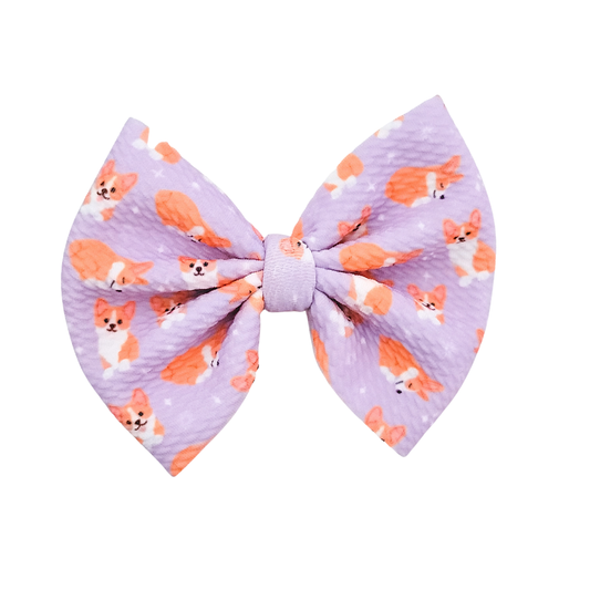 Corgis Sophia Hair Bow - Caylee & Co