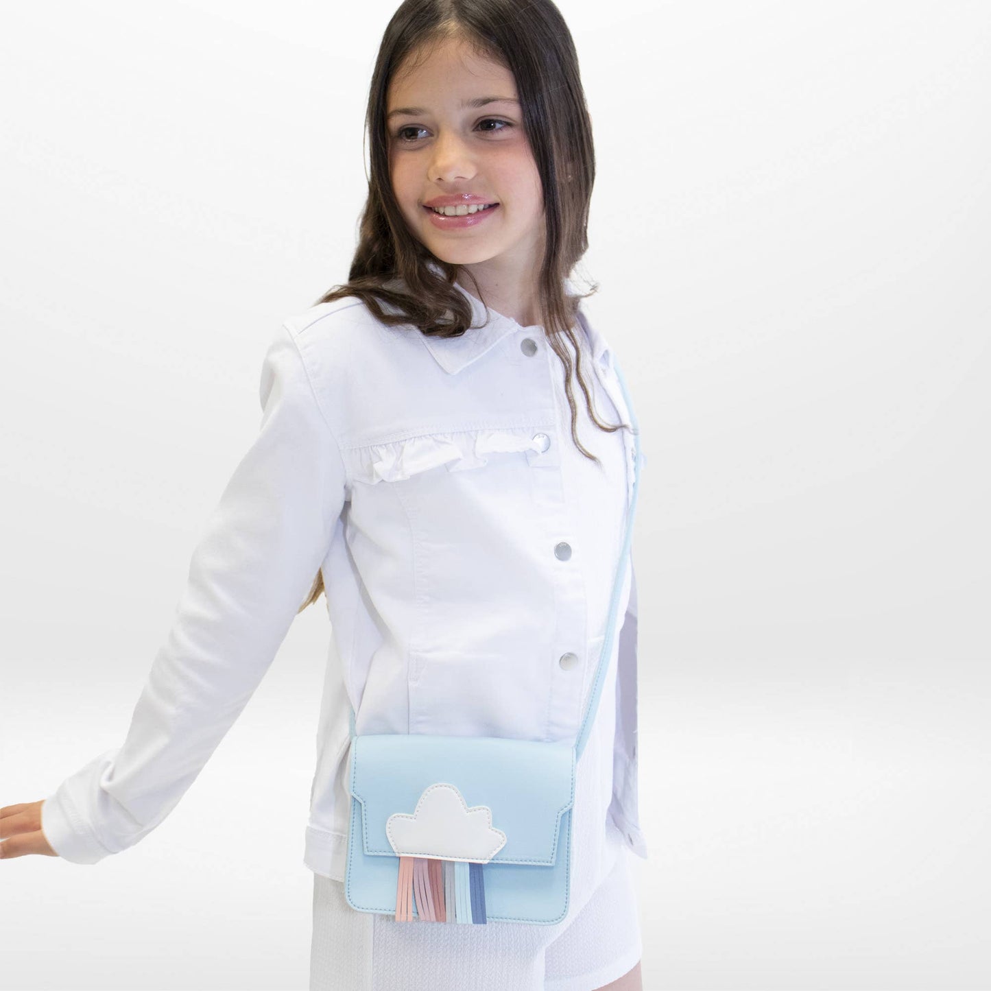 Rainbow Blue Crossbody Bag