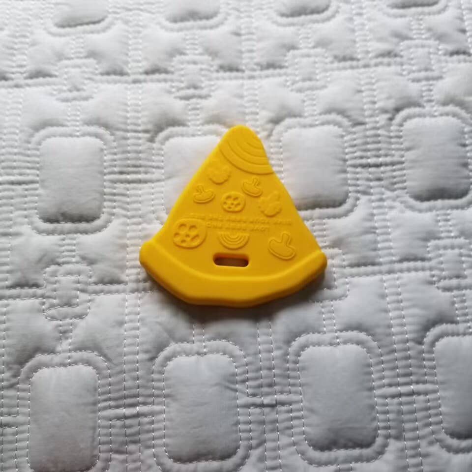 Pizza Silicone Baby Teether