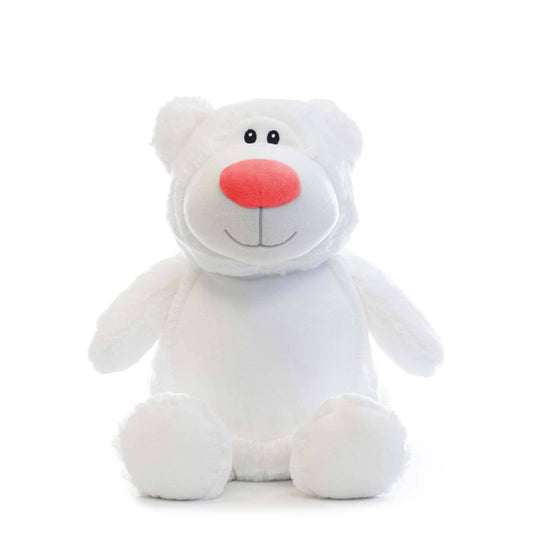 Red Nose White Bear