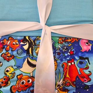 Keep Swimming Bamboo Blanket