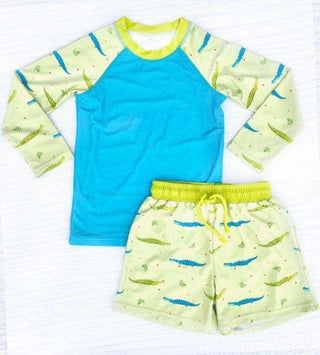 Gator Boden Boys 2 Piece Swim Set