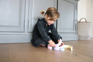 Pastel Rainbow Stacking Toy