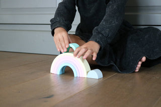 Earth Rainbow Stacking Toy