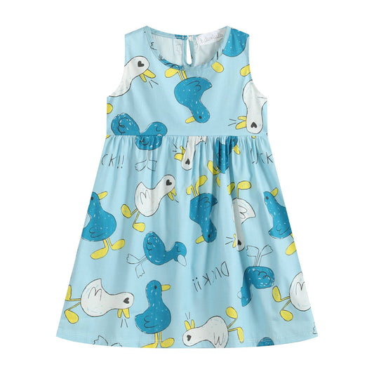 Blue Duck Sleeveless Shift Dress