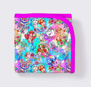 Best Friends Quilted Bamboo Blanket