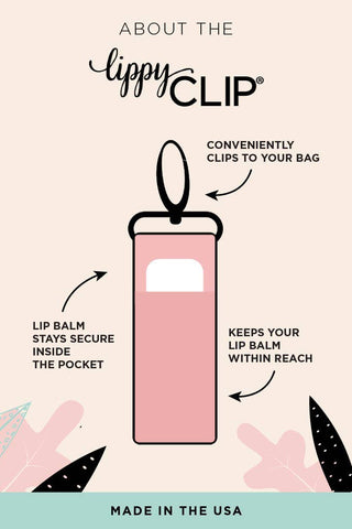 Tennis Match LippyClip® Lip Balm Holder for Chapstick