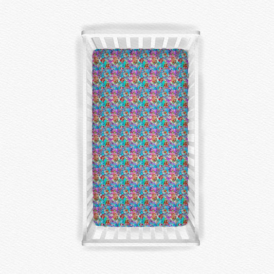 Best Friends Bamboo Crib Sheet