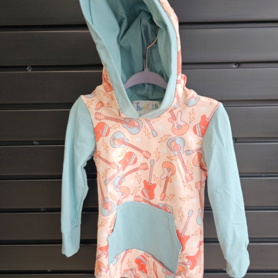 Rock On! Hoodie Long Sleeve Shirt
