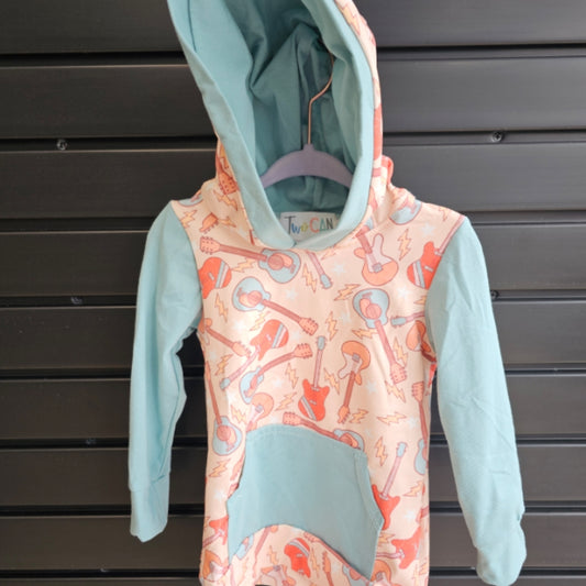 Rock On! Hoodie Long Sleeve Shirt
