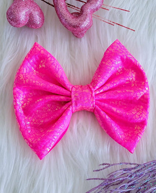 Ken's Girlfriend Holographic Snakeskin Savannah Bow