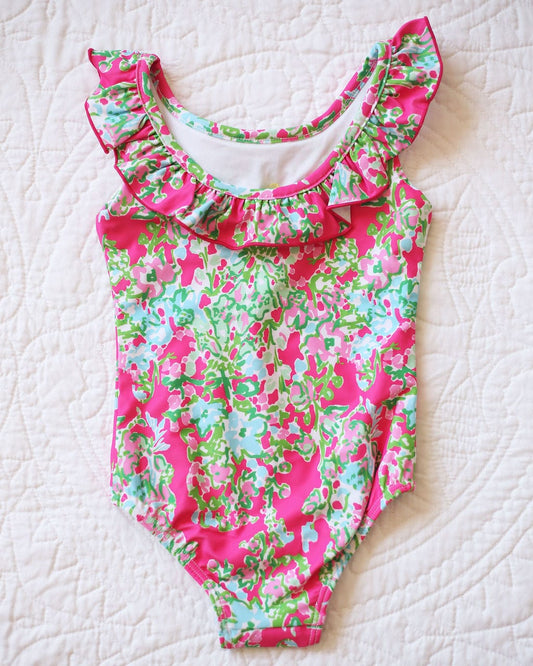 Paradise Blossoms One Piece Swimsuit