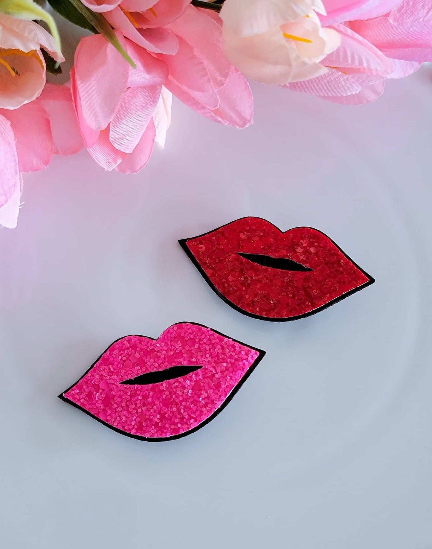 Lip Clip-Party Pink Glitter