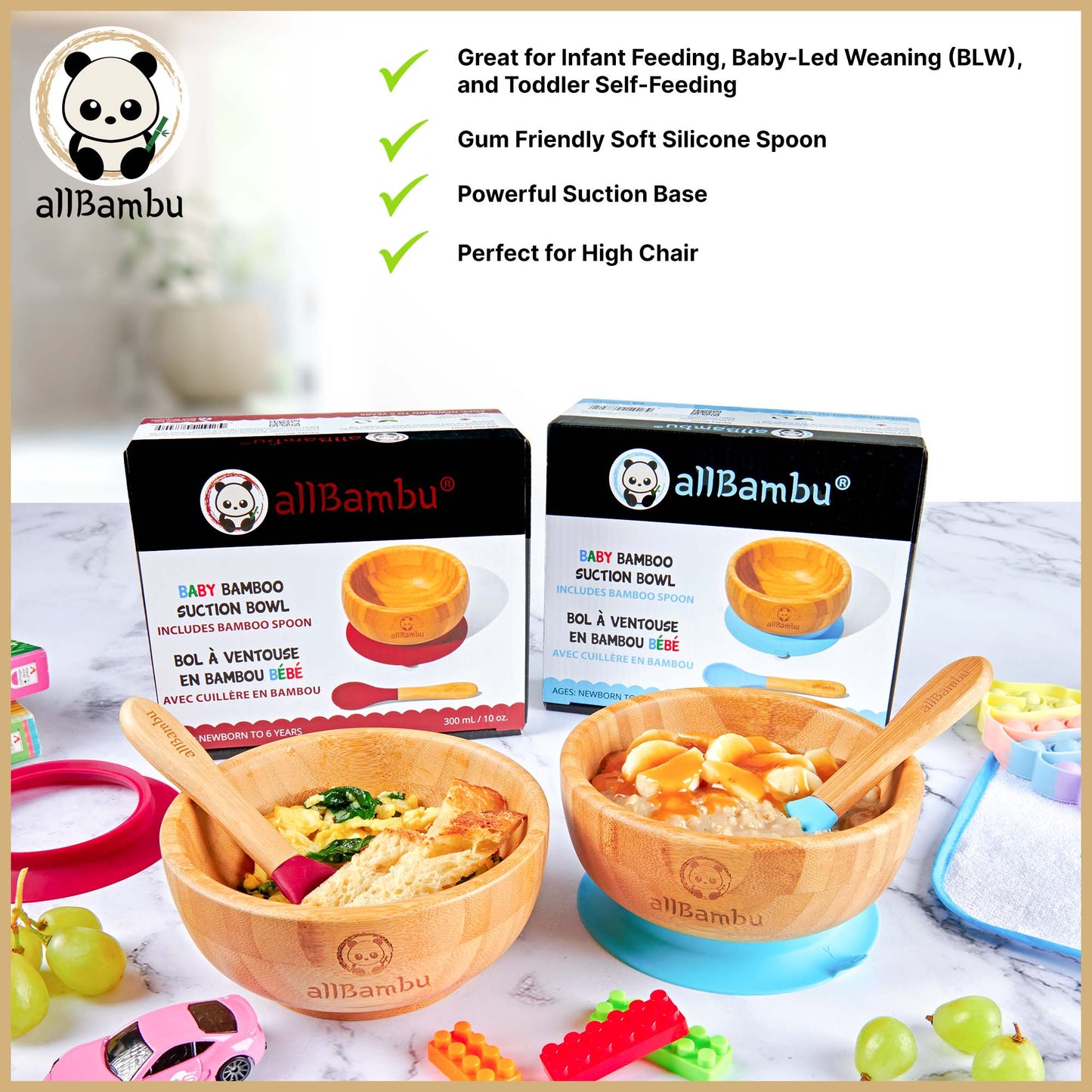 Bamboo Baby Bowl and Sippy Cup