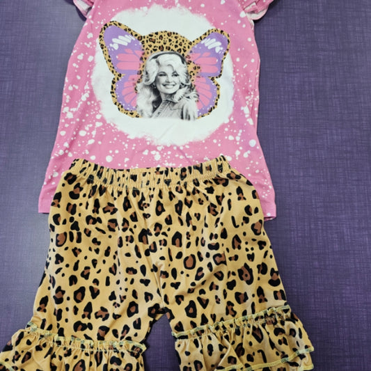 Dolly Butterfly Shorts Set