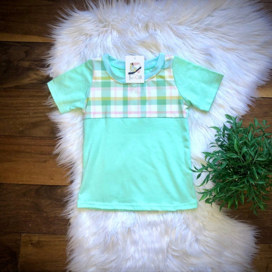 Plaid Tee