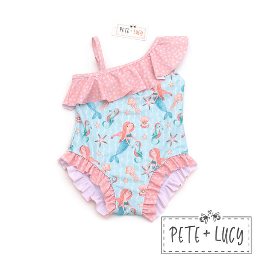 Swim With The Mermaids One Piece Swimsuit