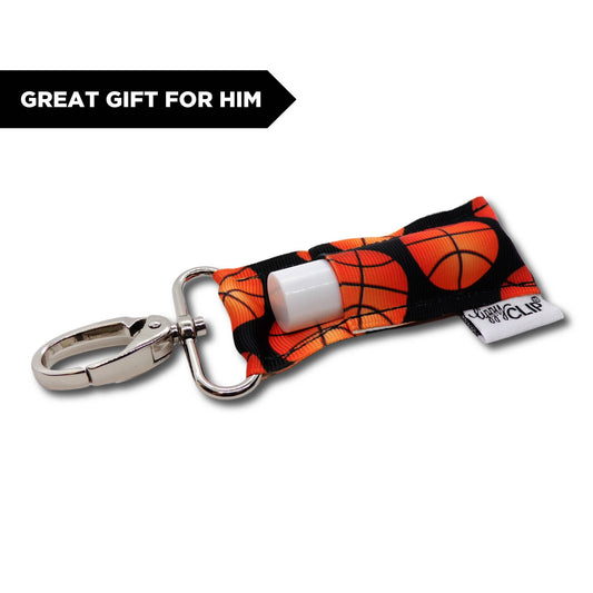 Basketball LippyClip® Lip Balm Holder for Chapstick
