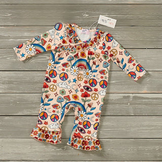 Flower Child Girl Romper