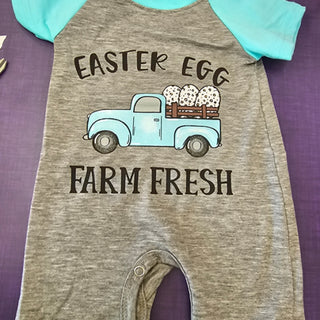 Easter Egg Farm Romper