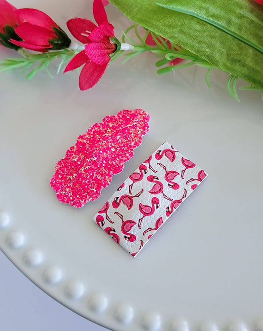 Flamingo Mingle Snap Clip Mix Set