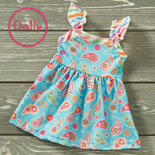 Poppin Paisley Doll Dress