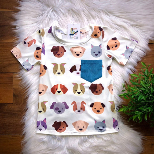 Peppy Pups Pocket Tee